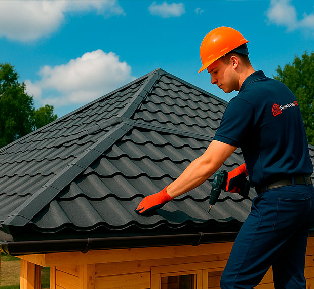 Вальмовая крыша под ключ в Твери